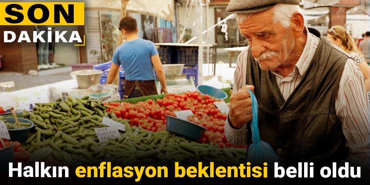 Halkın enflasyon beklentisi belli oldu