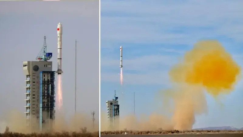 Çin uzaya 3 yeni uydu gönderdi