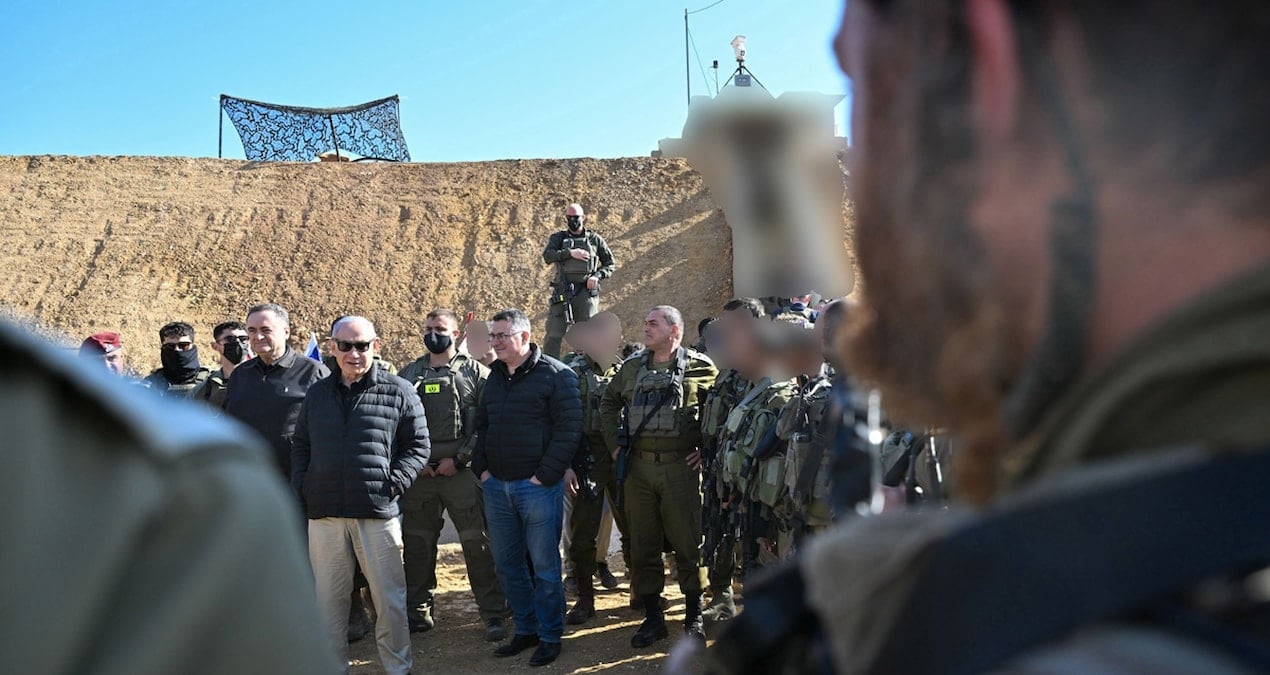 Netanyahu Suriye’deki tampon bölgeye gitti