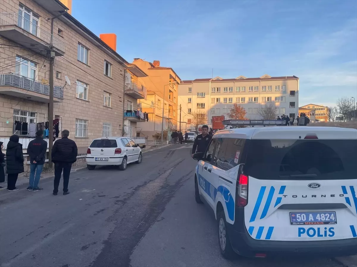 Nevşehir’de Apartman Bodrumunda Yangın