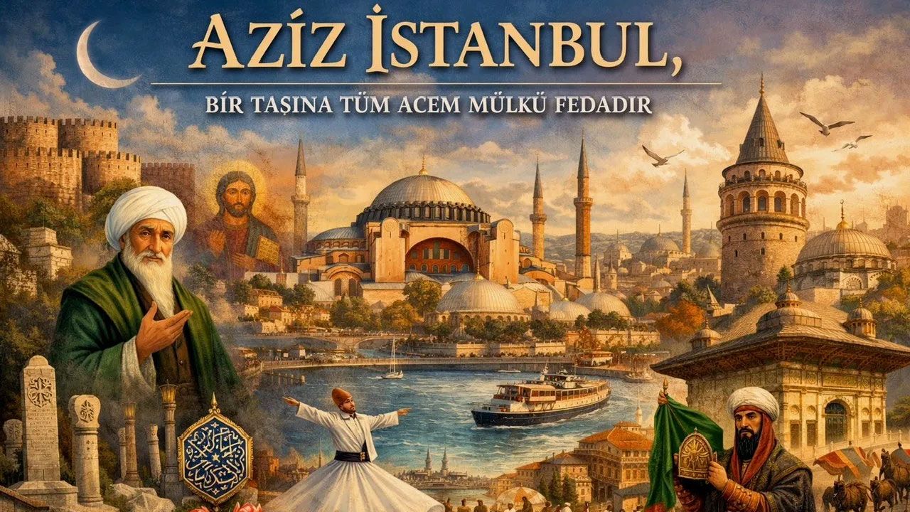 Aziz İstanbul, Bir Taşına Tüm Acem Mülkü Fedadır*