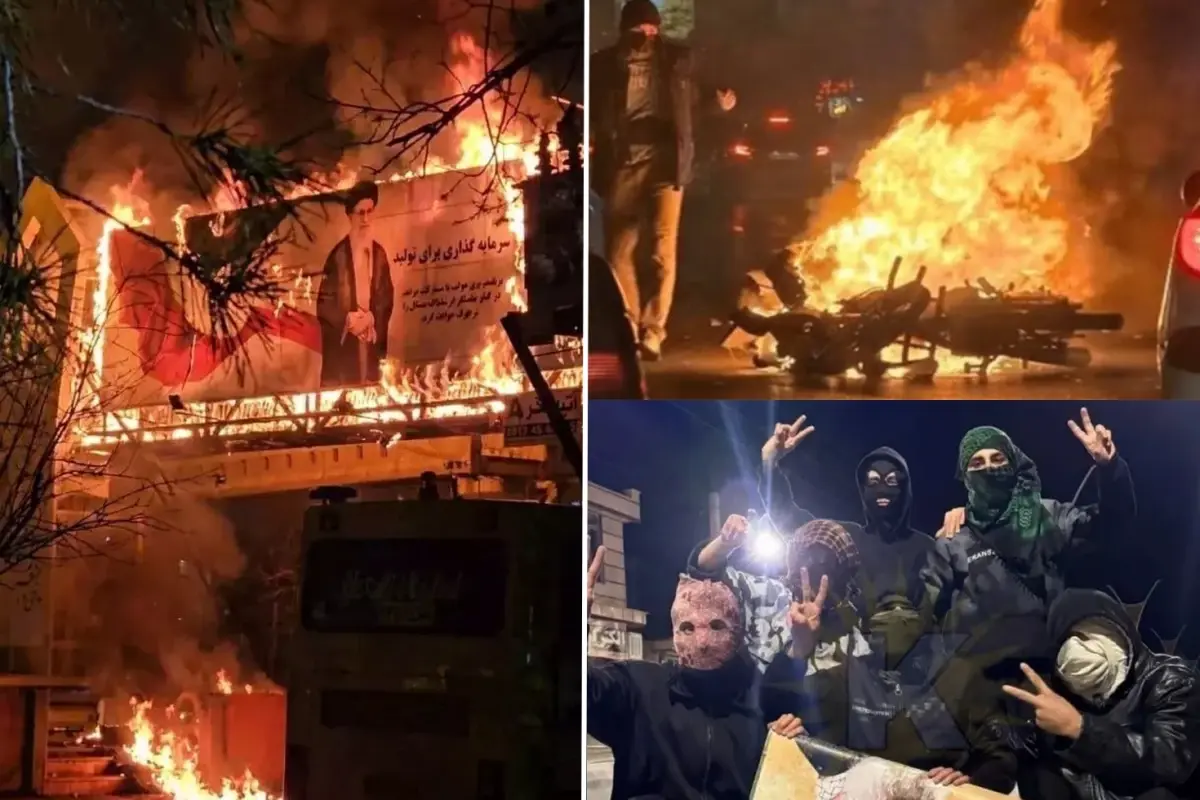 İran’da Gösterilerde Savcı Yangında Hayatını Kaybetti