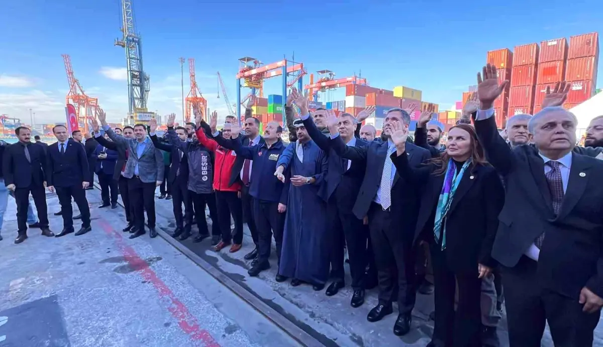 Mersin’den Sudan’a 6. İyilik Gemisi uğurlandı