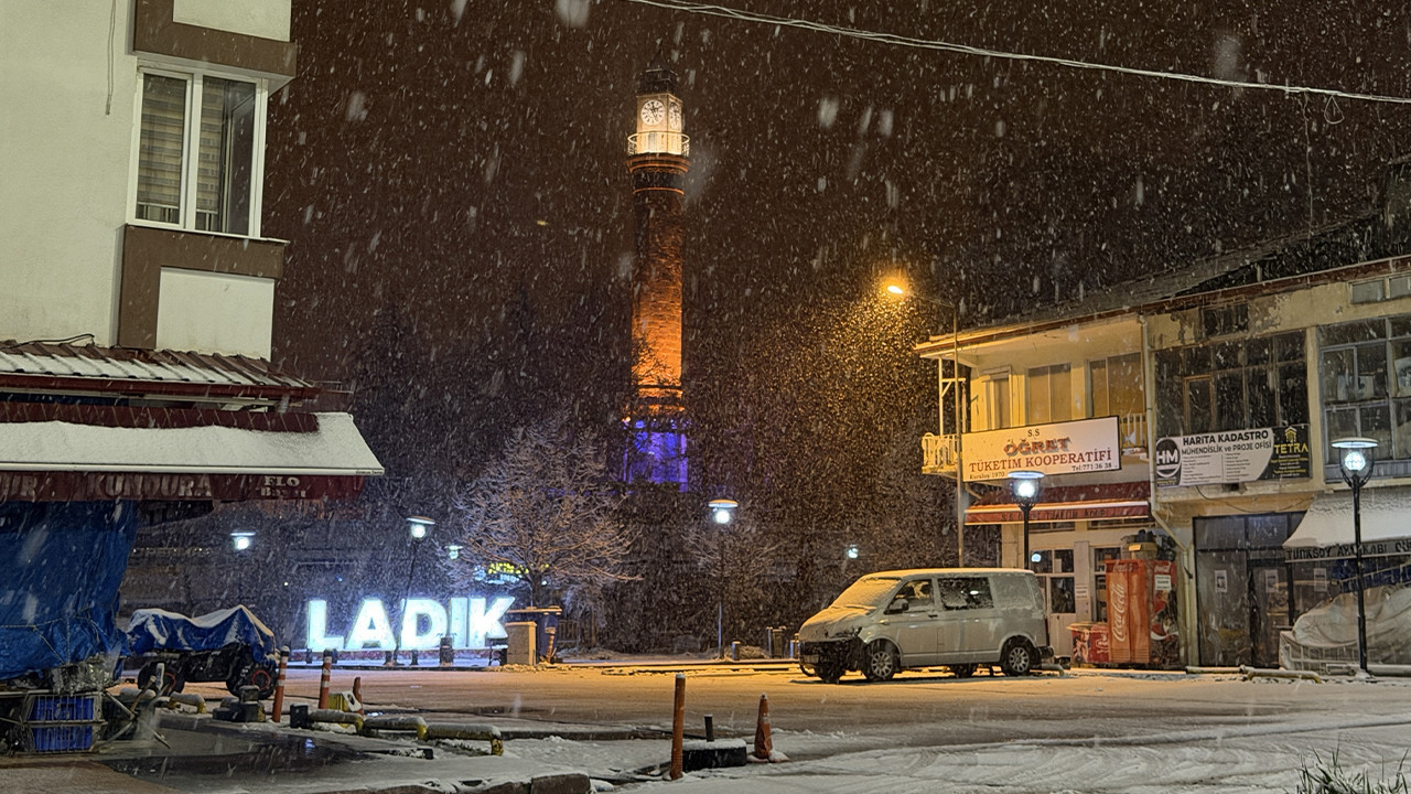 Samsun’da Mayıs’ta Yoğun Kar Yağışı Sürprizi