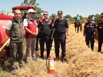 Çanakkale’de Yangın Önleme Denetimleri